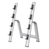 Silver-Barbell-Rack