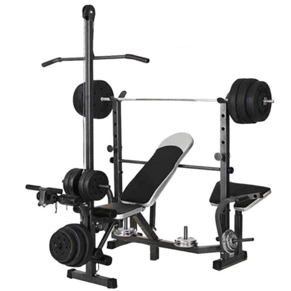 Weight Lifting Bench with Pulley (Image for reference only. Parts may or may not be included)