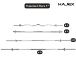 HAJEX Weight Bars 1.2m to 2.2m