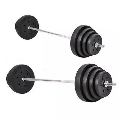 4 x 2.5kg Cast Iron Weight Plates 1 inch/28mm Dumbbell barbell bars 